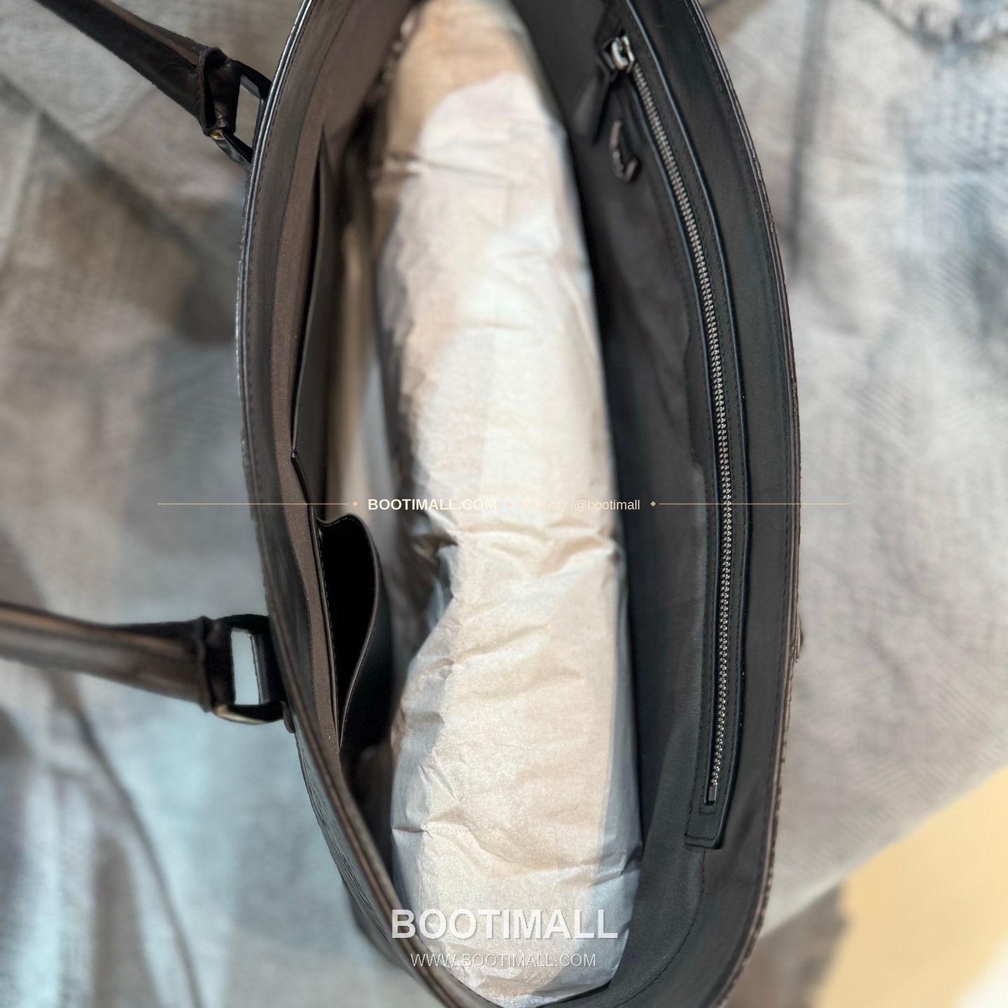 벨루티 캔버스 오픈탑 Toujours 숄더 토트백 Berluti Canvas Open-Top Toujours Shoulder Tote Bag 36cm 9