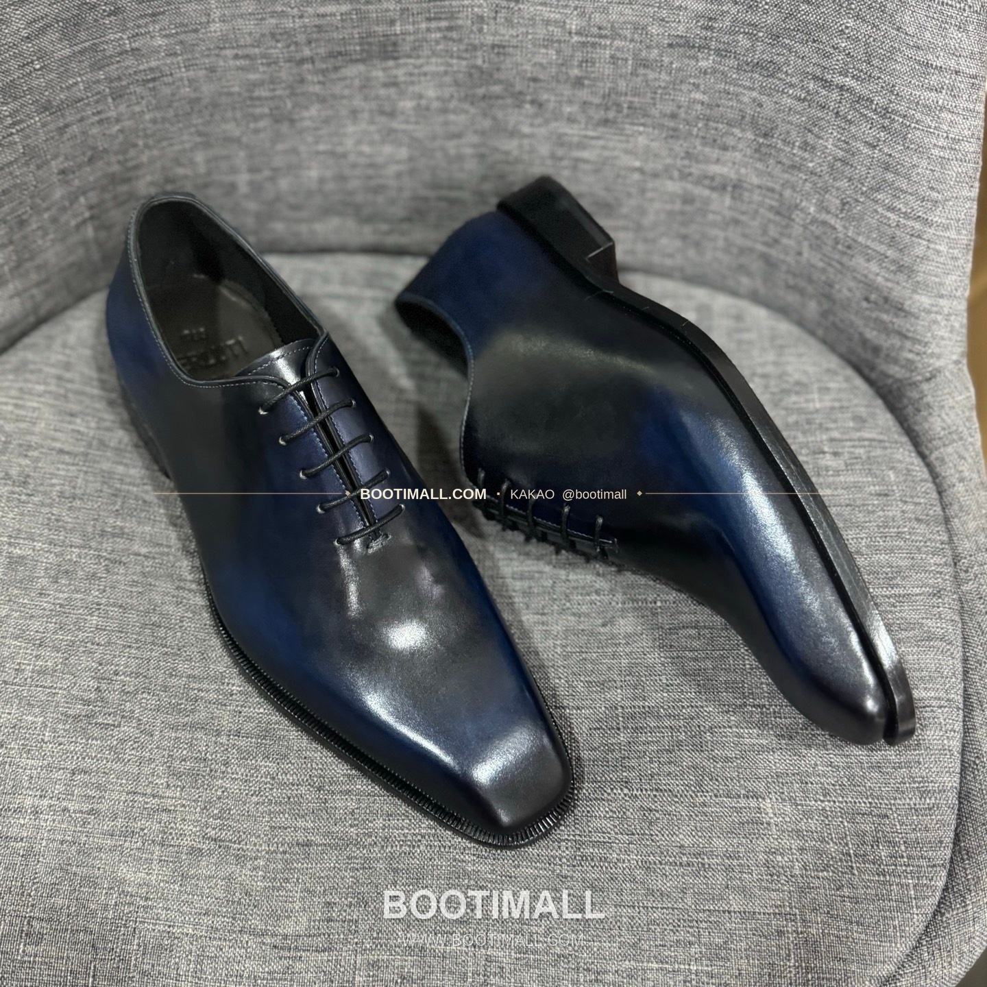 벨루티 송아지가죽 수공염색 굿이어 남성 정장화 Berluti Calfskin Hand Patina Goodyear Men's Dress Shoes 4