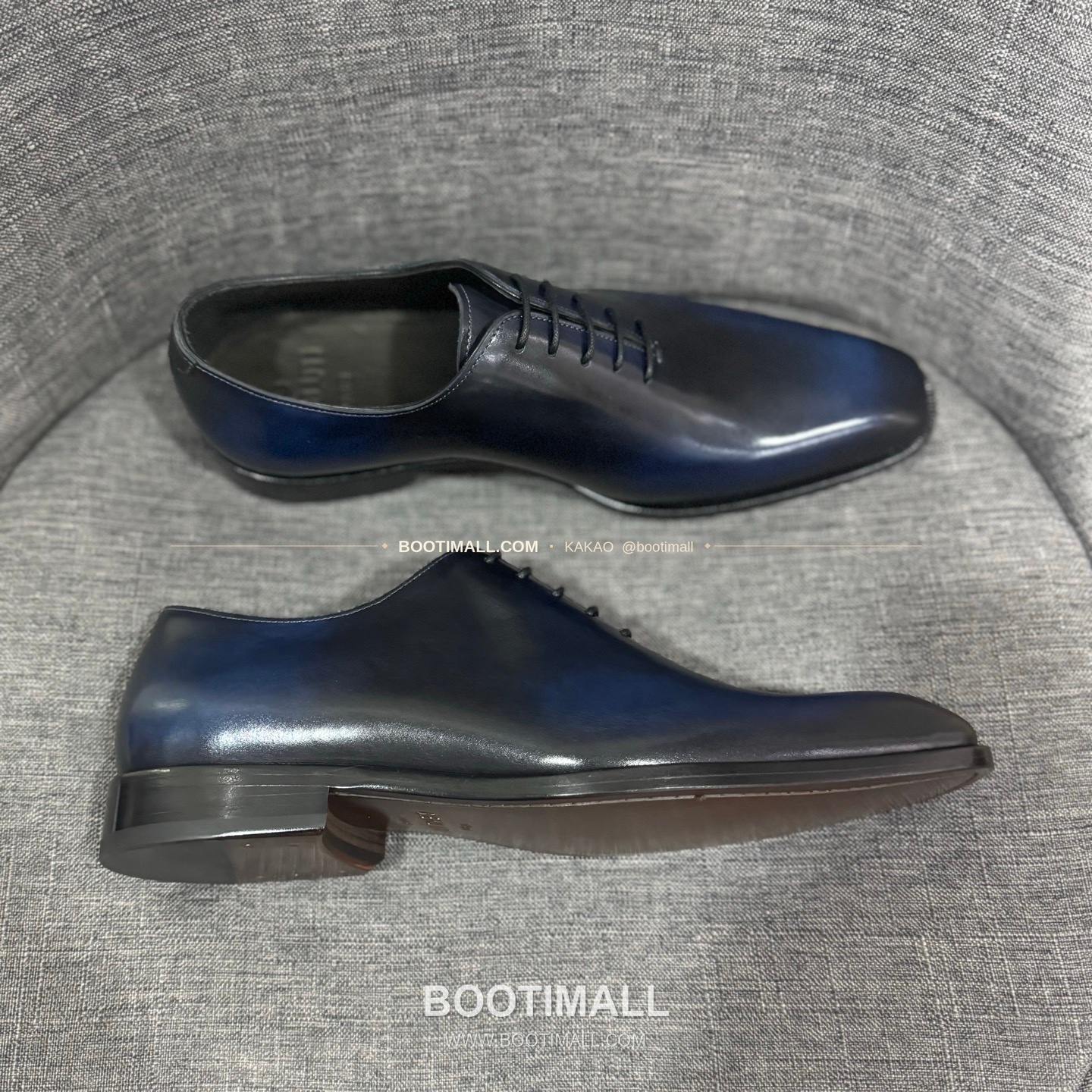 벨루티 송아지가죽 수공염색 굿이어 남성 정장화 Berluti Calfskin Hand Patina Goodyear Men's Dress Shoes 6