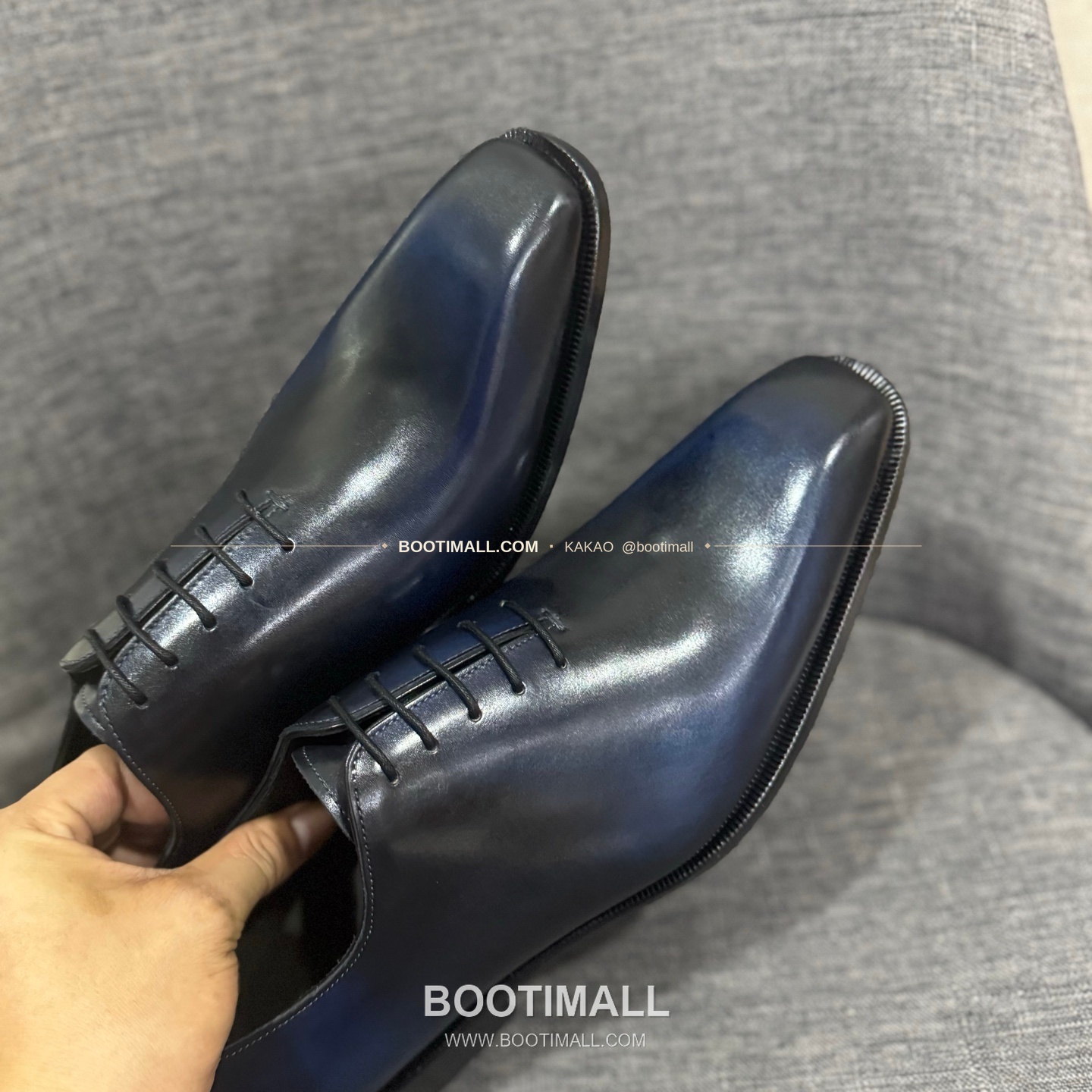 벨루티 송아지가죽 수공염색 굿이어 남성 정장화 Berluti Calfskin Hand Patina Goodyear Men's Dress Shoes 8