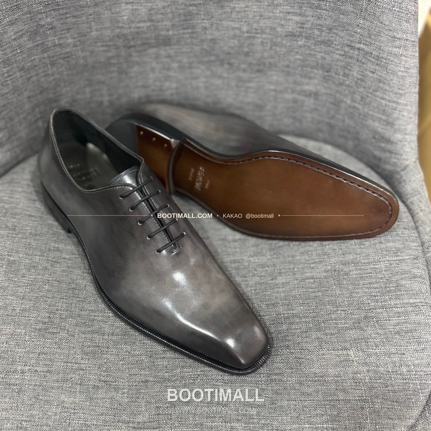 벨루티 송아지가죽 수공염색 굿이어 남성 정장화 Berluti Calfskin Hand Patina Goodyear Men's Dress Shoes 5