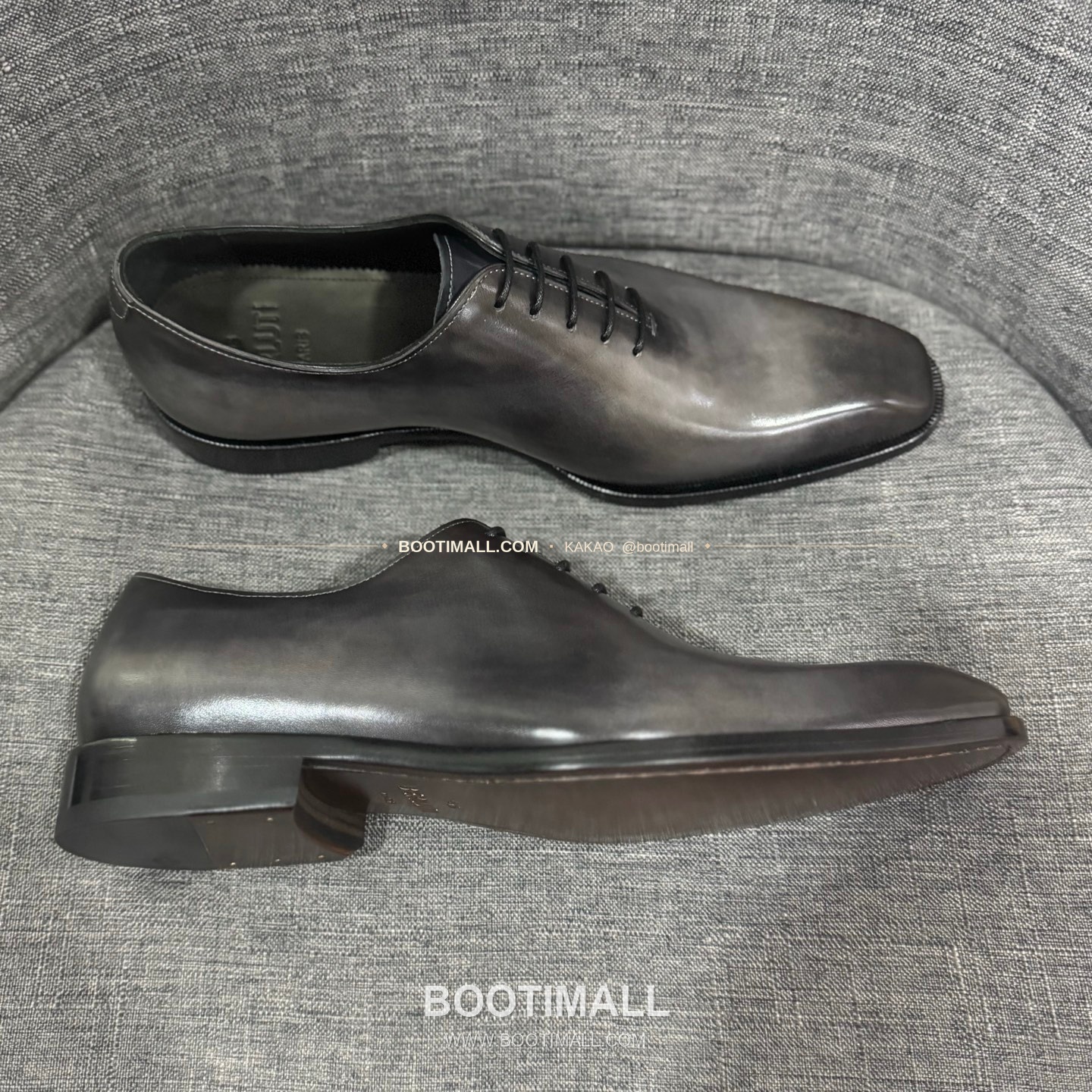 벨루티 송아지가죽 수공염색 굿이어 남성 정장화 Berluti Calfskin Hand Patina Goodyear Men's Dress Shoes 7