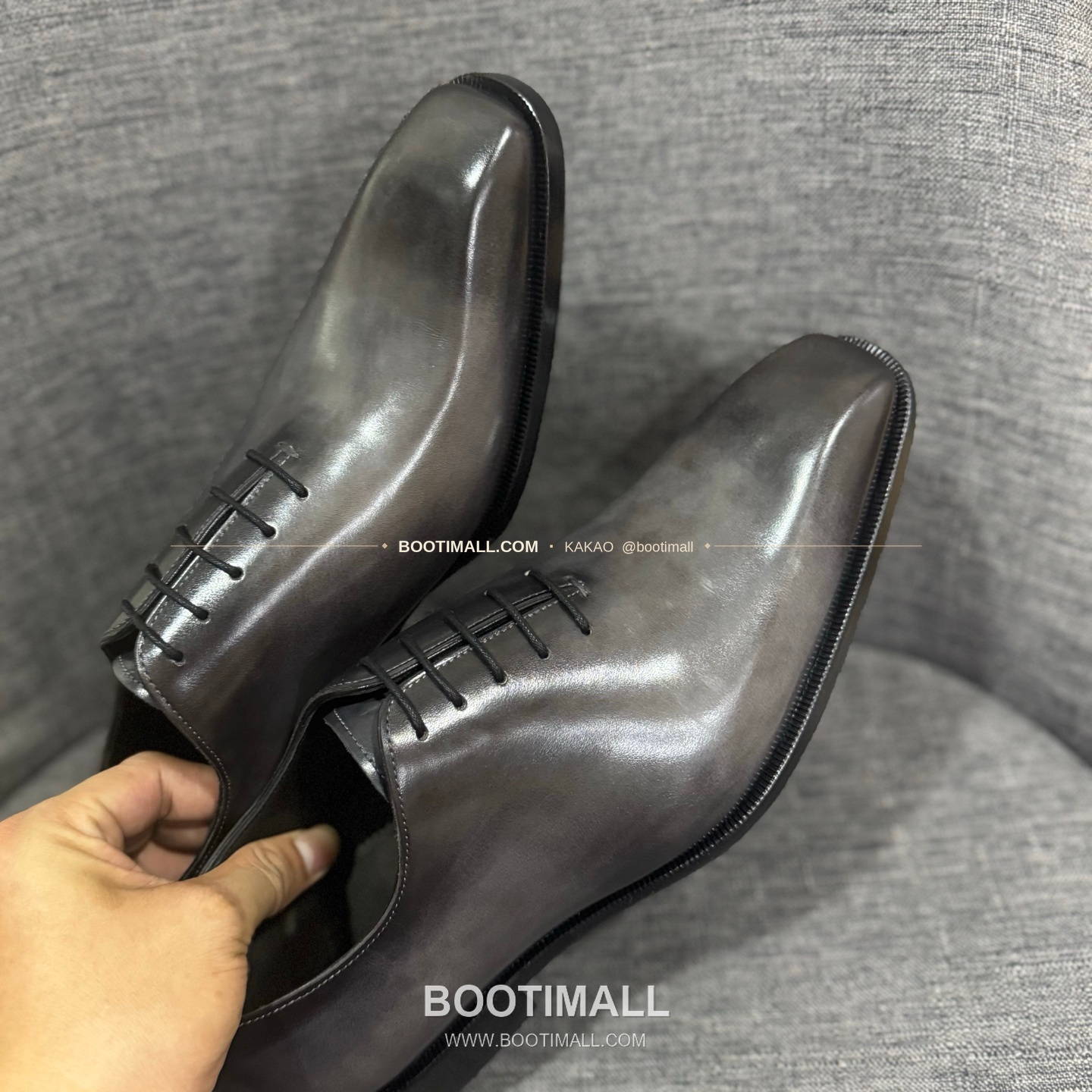 벨루티 송아지가죽 수공염색 굿이어 남성 정장화 Berluti Calfskin Hand Patina Goodyear Men's Dress Shoes 8