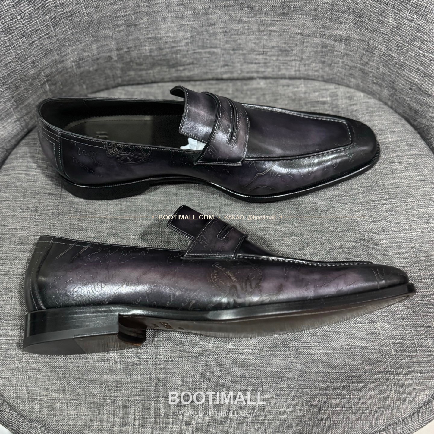 벨루티 송아지가죽 수공염색 굿이어 남성 정장화 Berluti Calfskin Hand Patina Goodyear Men's Dress Shoes 7
