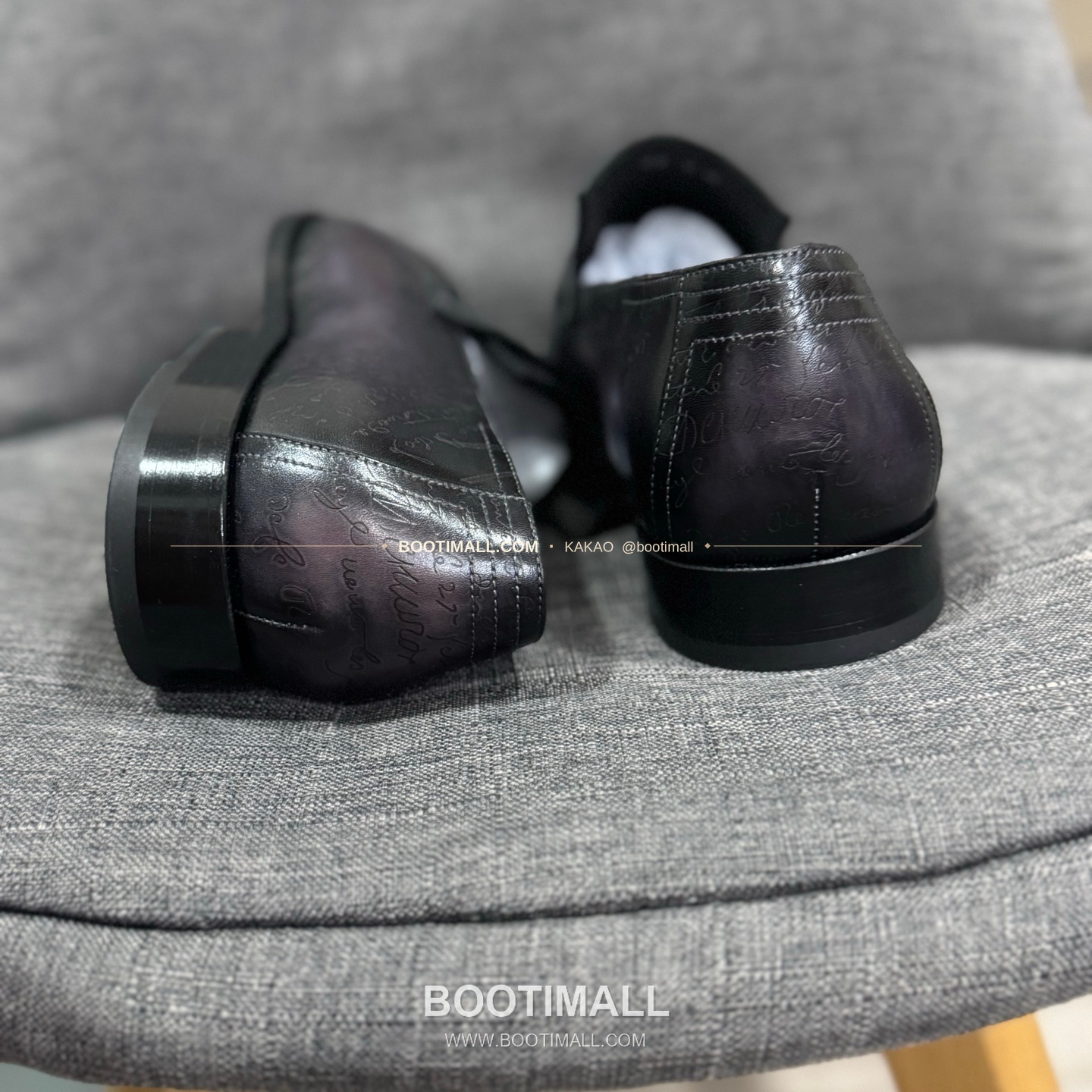 벨루티 송아지가죽 수공염색 굿이어 남성 정장화 Berluti Calfskin Hand Patina Goodyear Men's Dress Shoes 9