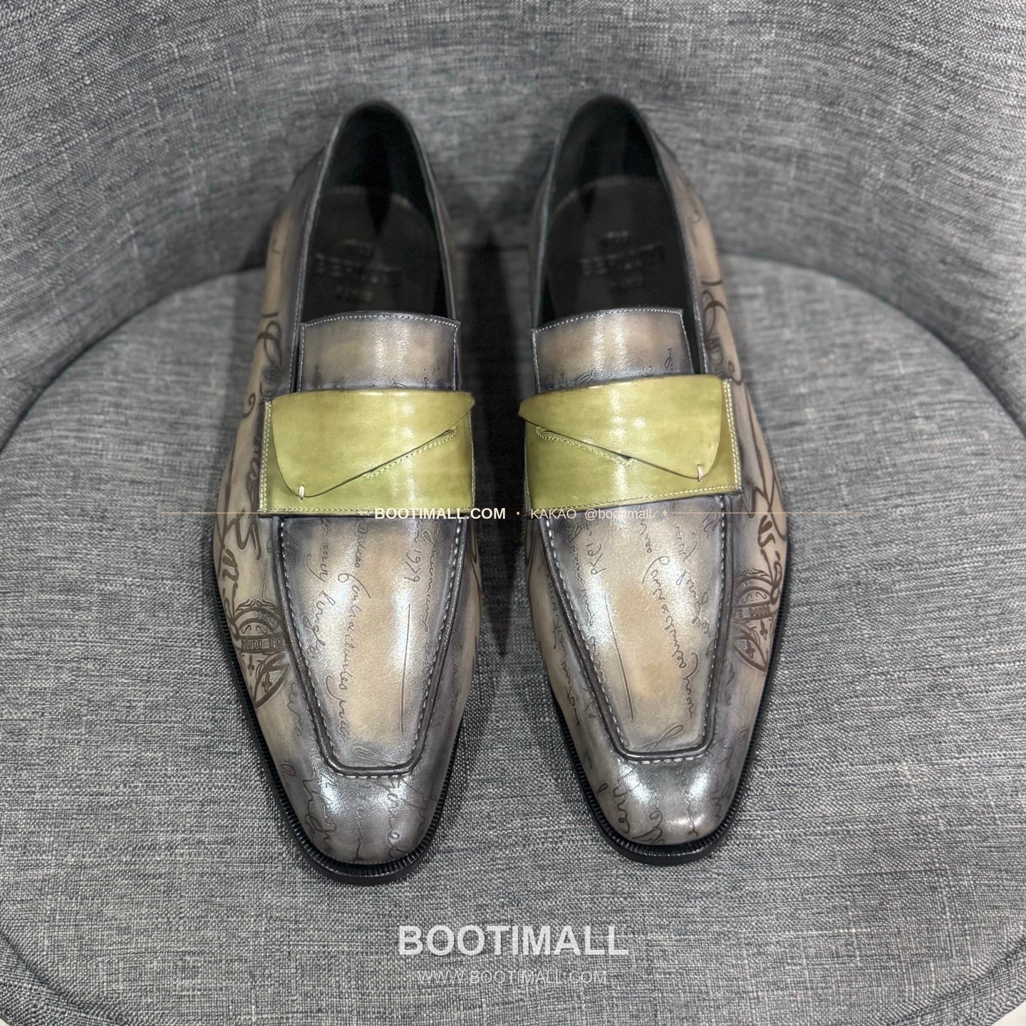 벨루티 송아지가죽 수공염색 굿이어 남성 정장화 Berluti Calfskin Hand Patina Goodyear Men's Dress Shoes 2