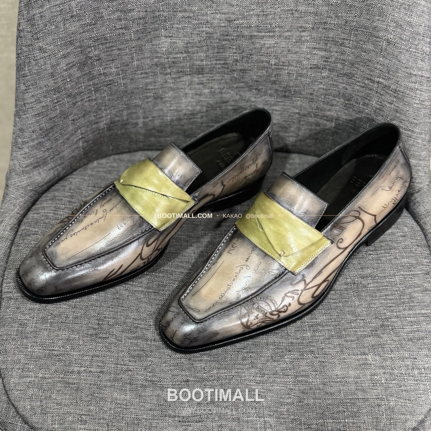 벨루티 송아지가죽 수공염색 굿이어 남성 정장화 Berluti Calfskin Hand Patina Goodyear Men's Dress Shoes 3