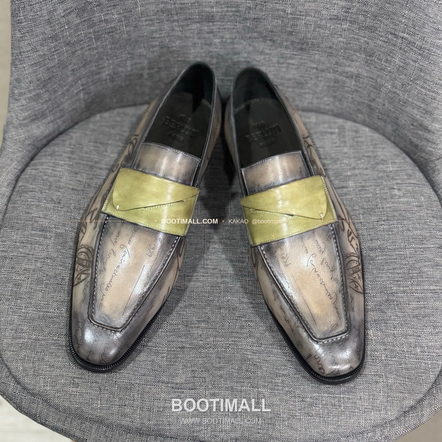 벨루티 송아지가죽 수공염색 굿이어 남성 정장화 Berluti Calfskin Hand Patina Goodyear Men's Dress Shoes 4