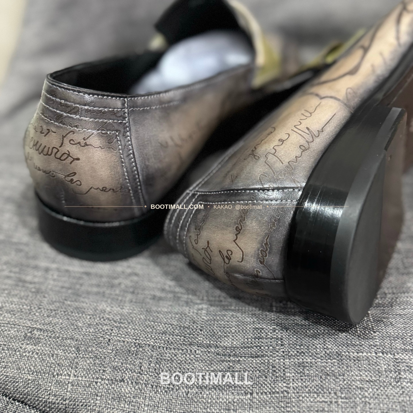 벨루티 송아지가죽 수공염색 굿이어 남성 정장화 Berluti Calfskin Hand Patina Goodyear Men's Dress Shoes 9