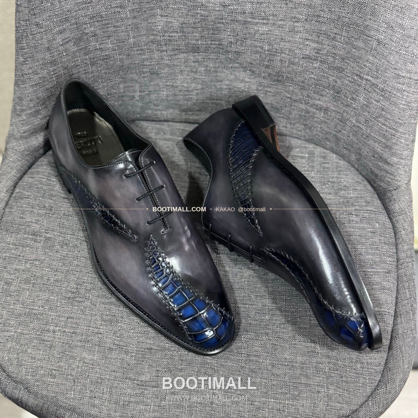 벨루티 송아지가죽 수공염색 굿이어 남성 정장화 Berluti Calfskin Hand Patina Goodyear Men's Dress Shoes 2