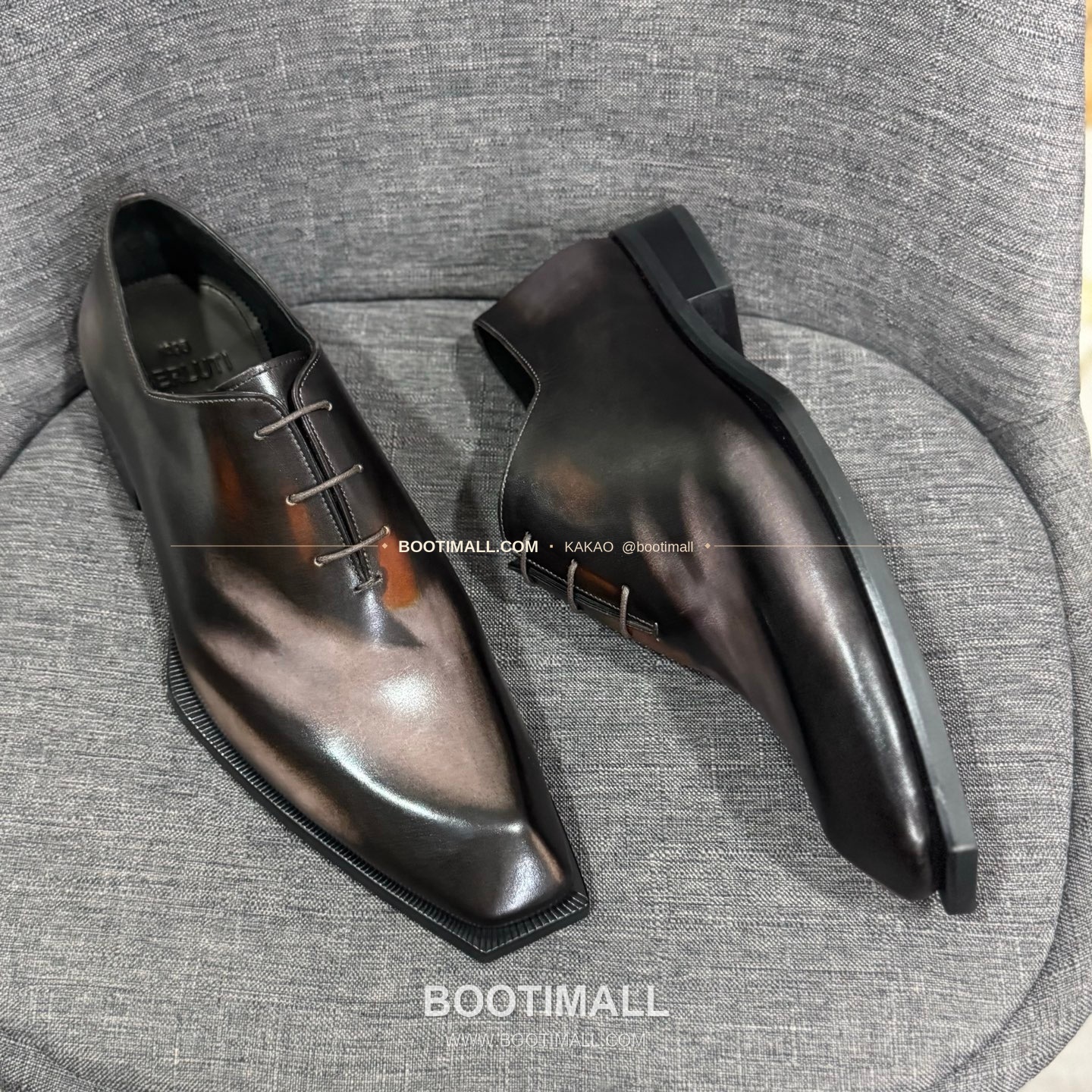 벨루티 송아지가죽 수공염색 굿이어 남성 정장화 Berluti Calfskin Hand Patina Goodyear Men's Dress Shoes 4