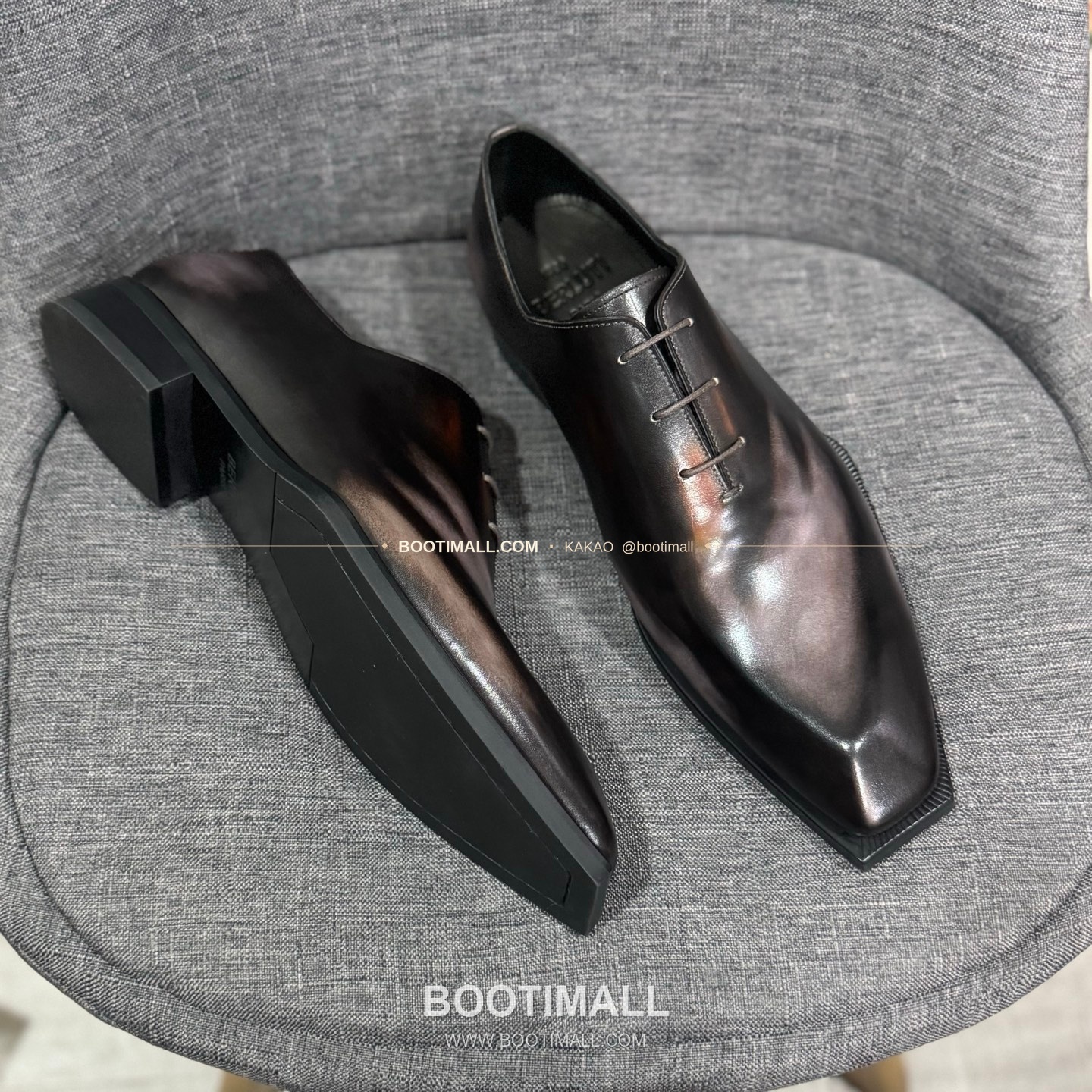벨루티 송아지가죽 수공염색 굿이어 남성 정장화 Berluti Calfskin Hand Patina Goodyear Men's Dress Shoes 5