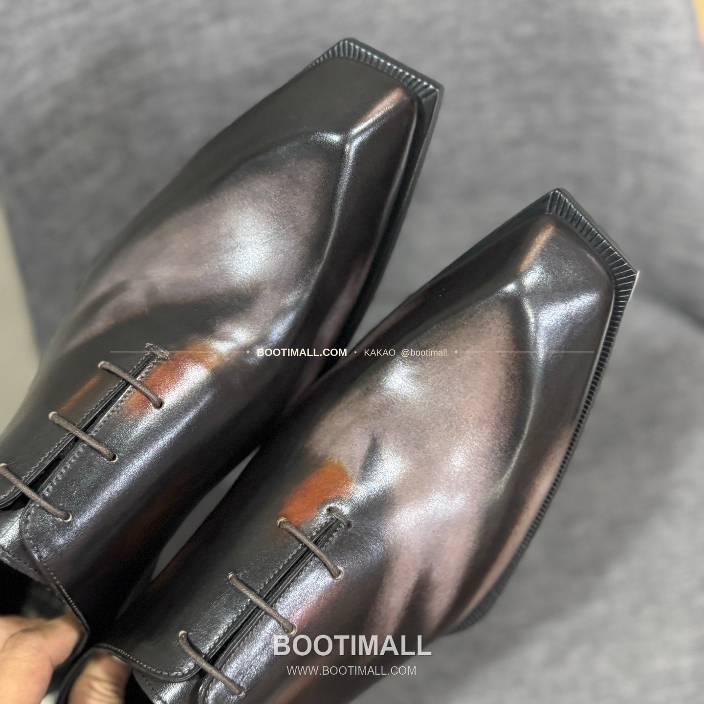 벨루티 송아지가죽 수공염색 굿이어 남성 정장화 Berluti Calfskin Hand Patina Goodyear Men's Dress Shoes 8