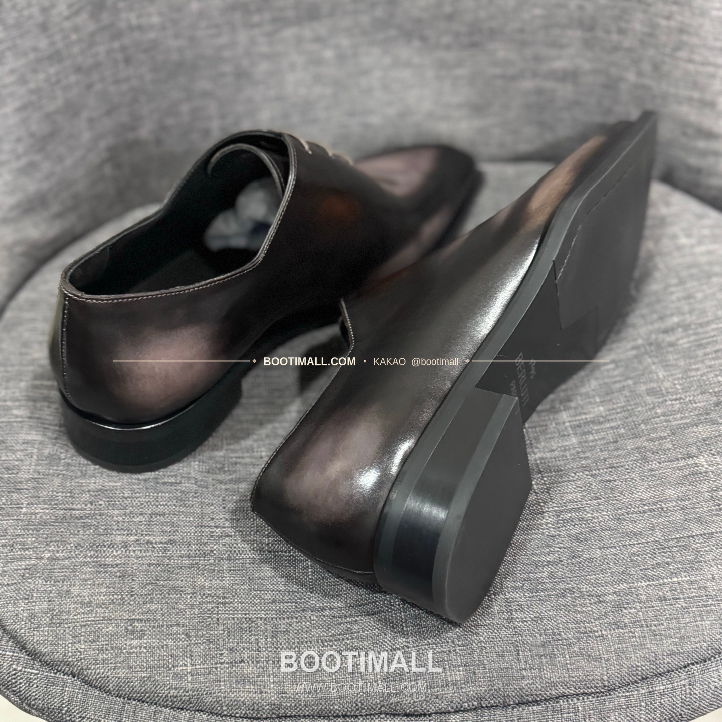 벨루티 송아지가죽 수공염색 굿이어 남성 정장화 Berluti Calfskin Hand Patina Goodyear Men's Dress Shoes 9