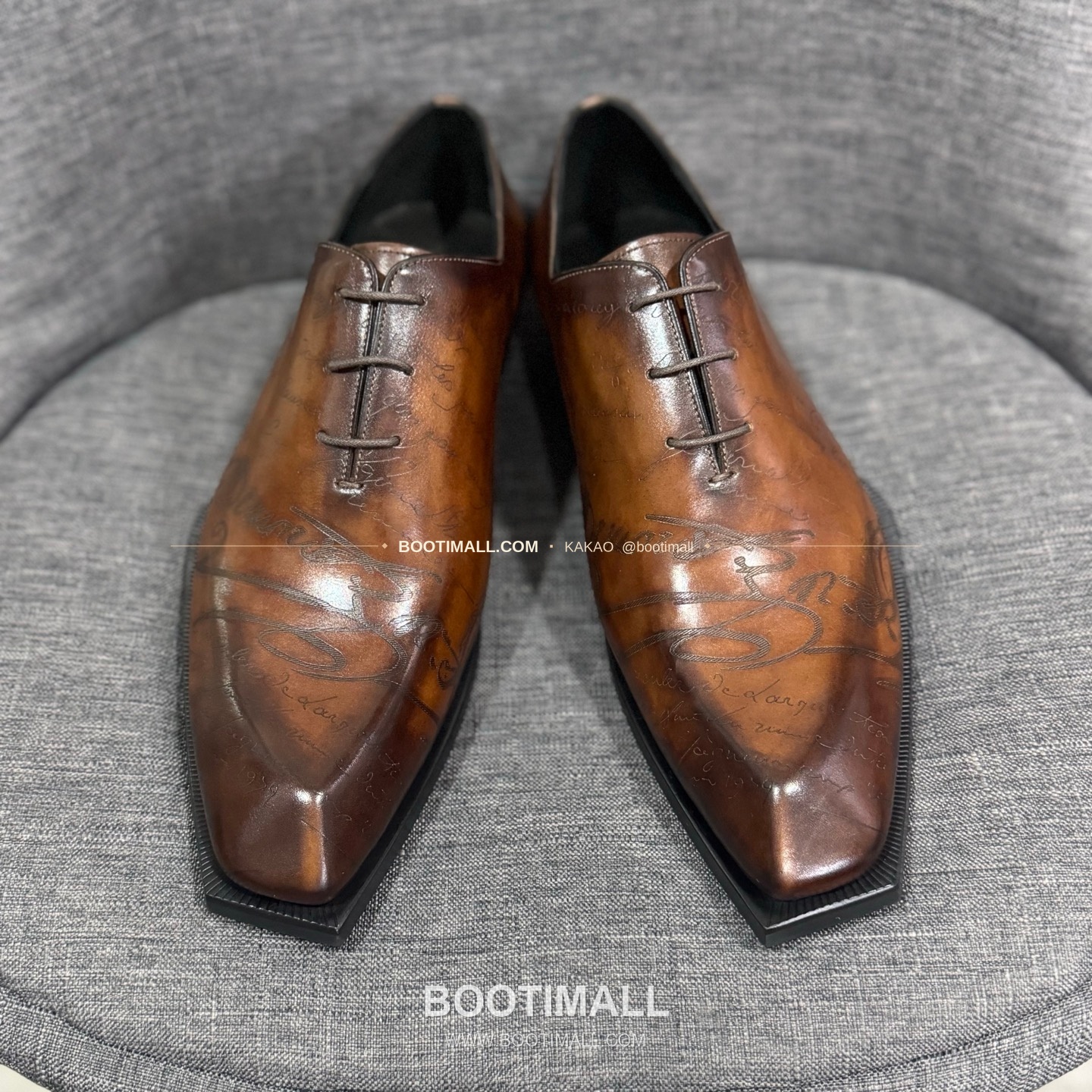 벨루티 송아지가죽 수공염색 굿이어 남성 정장화 Berluti Calfskin Hand Patina Goodyear Men's Dress Shoes 2