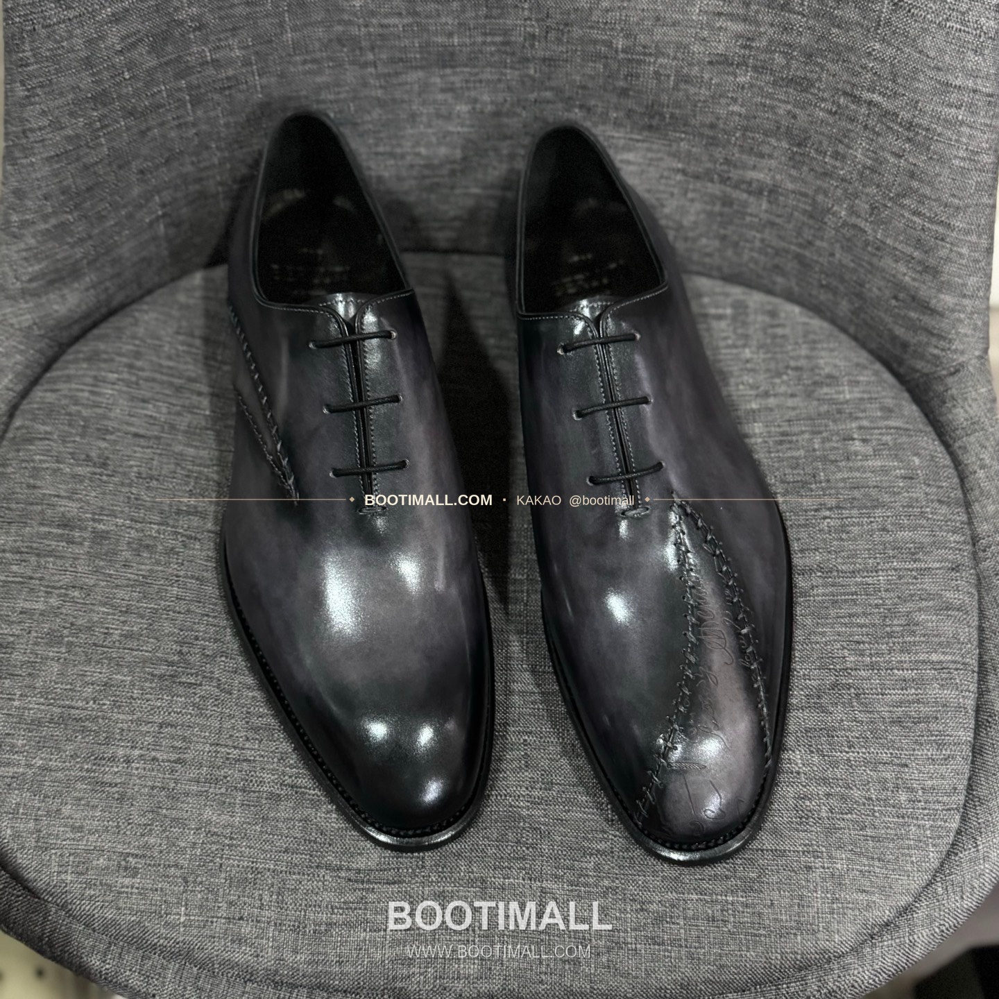 벨루티 송아지가죽 수공염색 굿이어 남성 정장화 Berluti Calfskin Hand Patina Goodyear Men's Dress Shoes 1