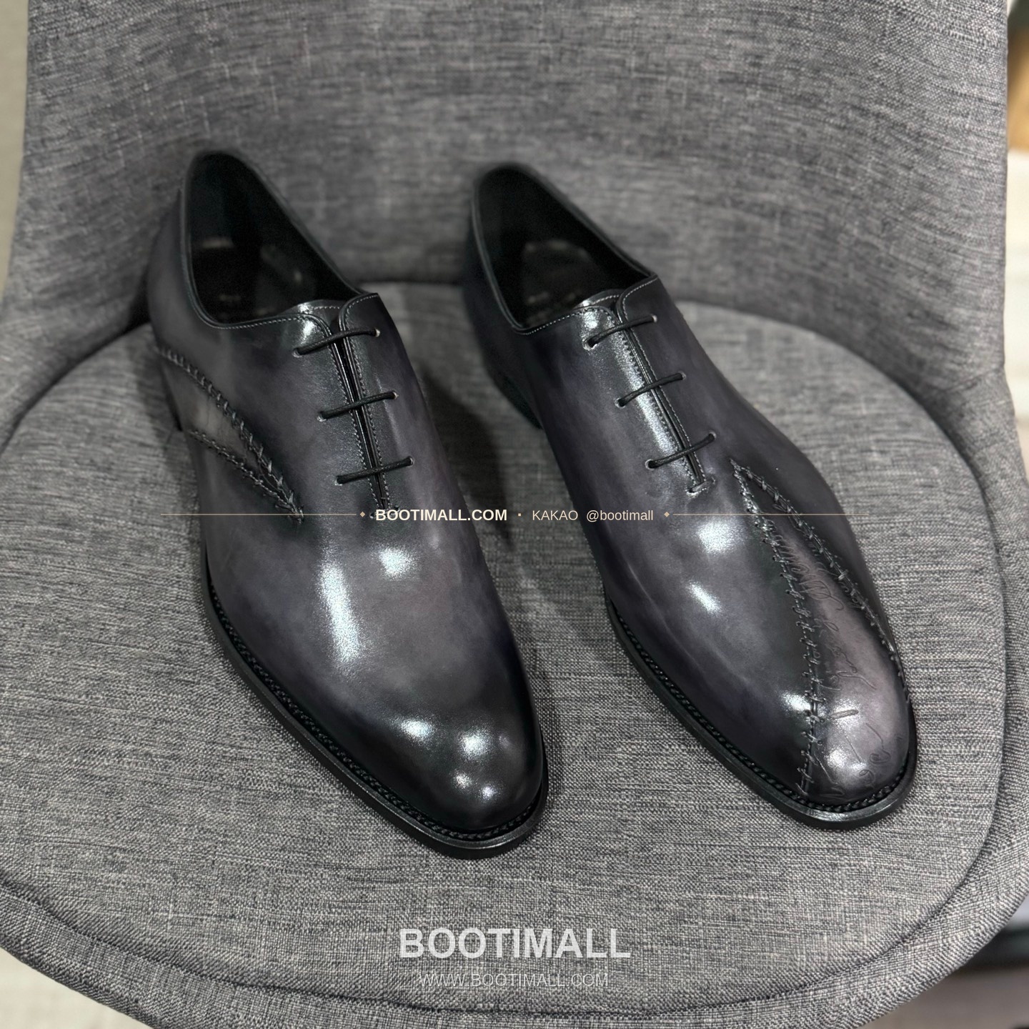 벨루티 송아지가죽 수공염색 굿이어 남성 정장화 Berluti Calfskin Hand Patina Goodyear Men's Dress Shoes 2