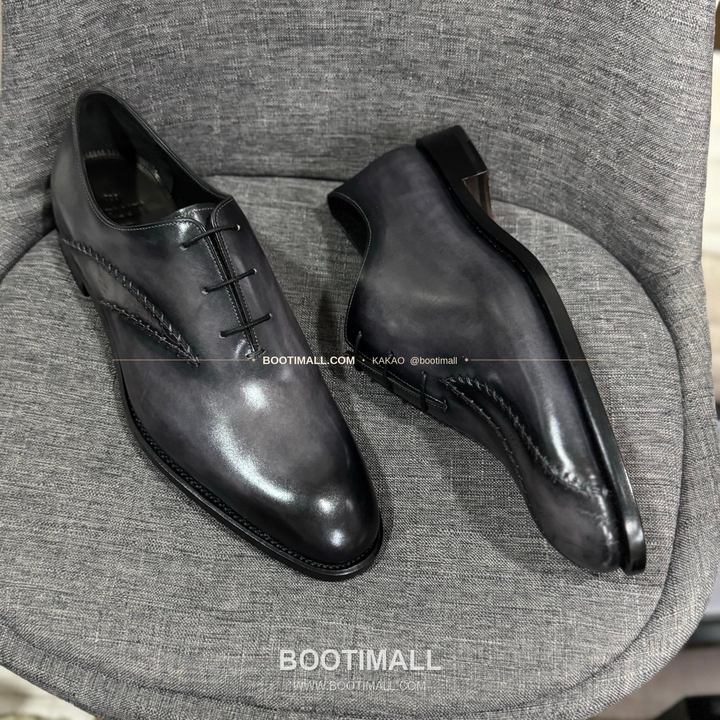 벨루티 송아지가죽 수공염색 굿이어 남성 정장화 Berluti Calfskin Hand Patina Goodyear Men's Dress Shoes 4