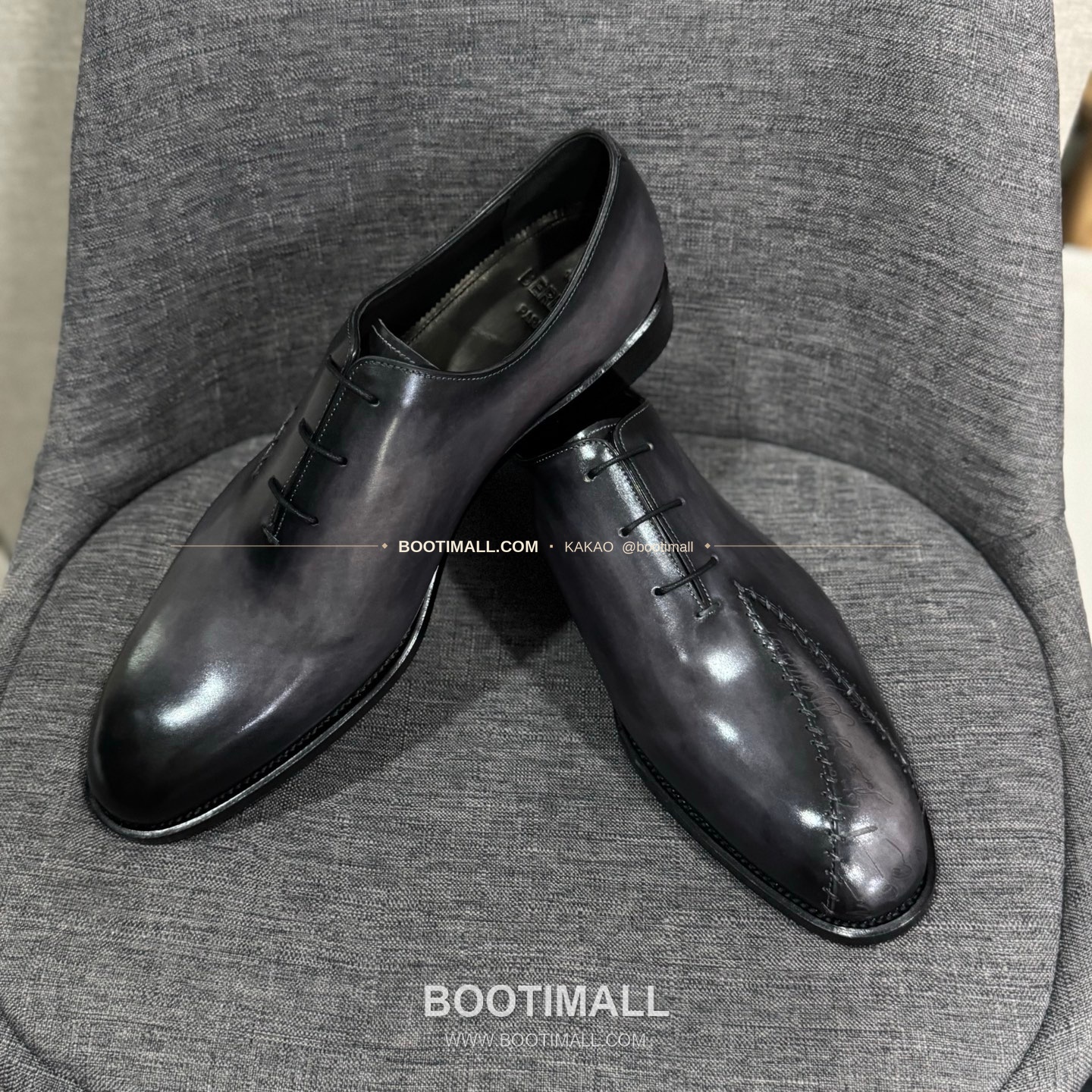 벨루티 송아지가죽 수공염색 굿이어 남성 정장화 Berluti Calfskin Hand Patina Goodyear Men's Dress Shoes 7