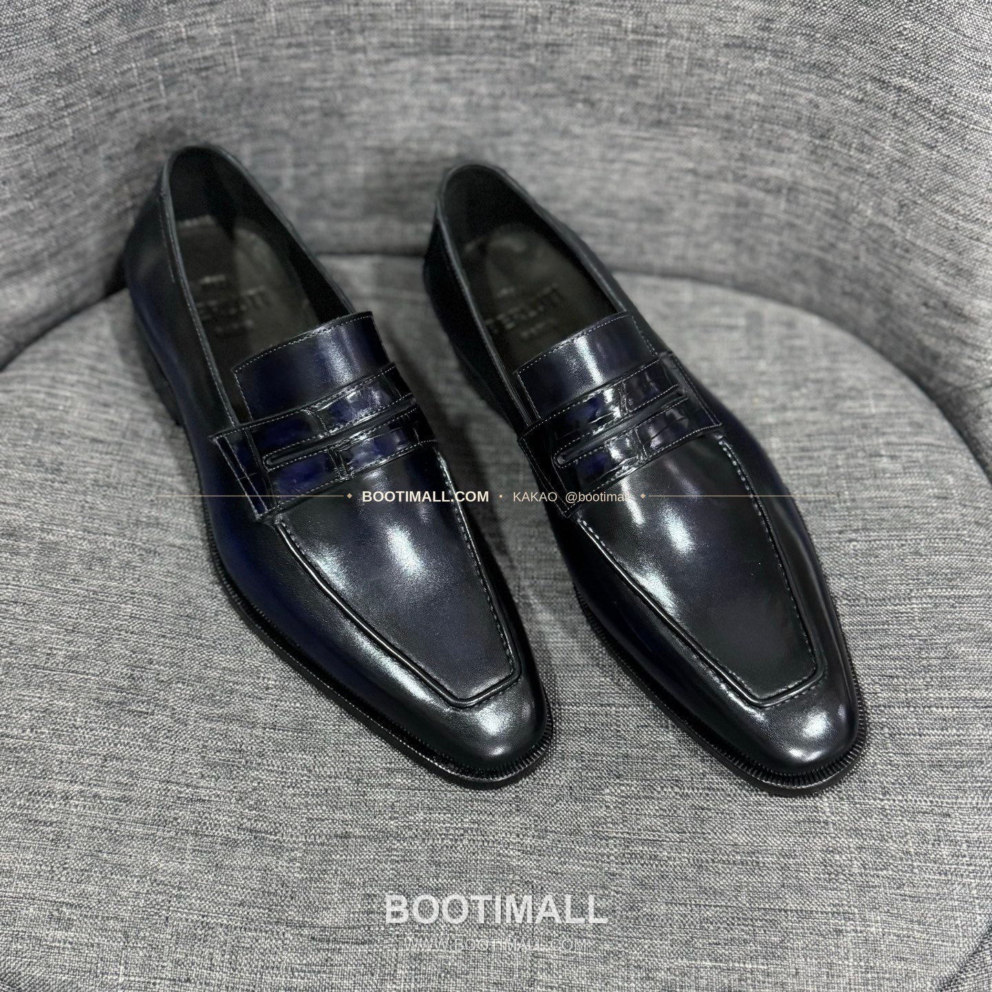 벨루티 송아지가죽 수공염색 굿이어 남성 정장화 Berluti Calfskin Hand Patina Goodyear Men's Dress Shoes 1