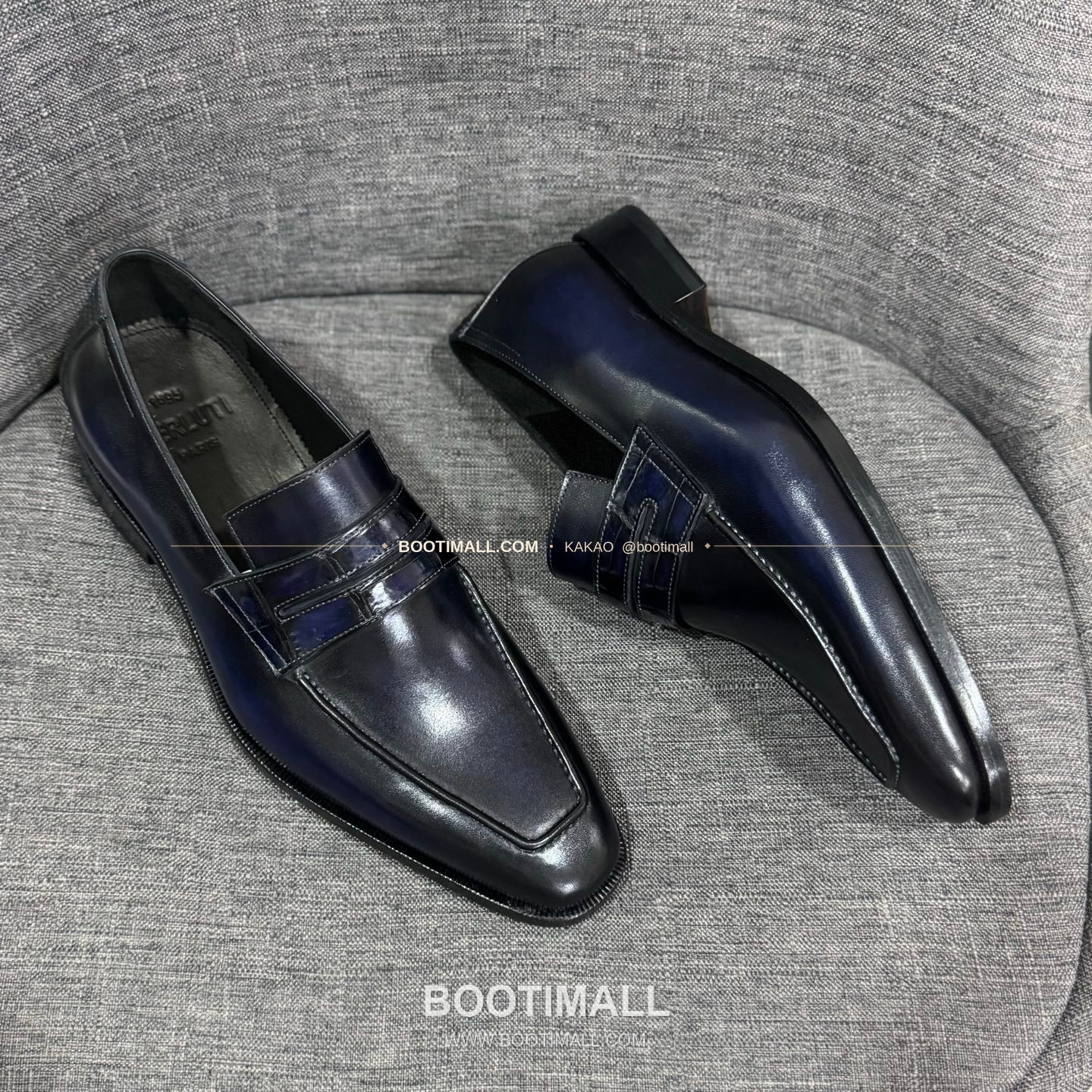 벨루티 송아지가죽 수공염색 굿이어 남성 정장화 Berluti Calfskin Hand Patina Goodyear Men's Dress Shoes 3