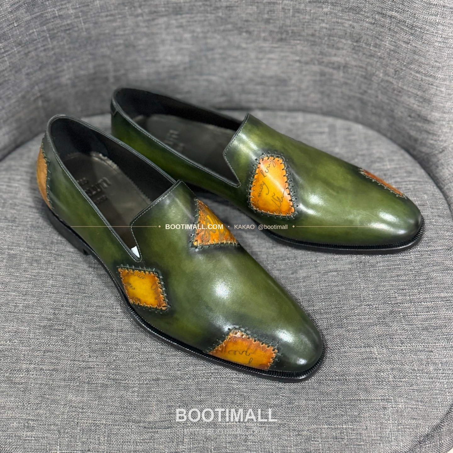벨루티 송아지가죽 수공염색 굿이어 남성 정장화 Berluti Calfskin Hand Patina Goodyear Men's Dress Shoes 2