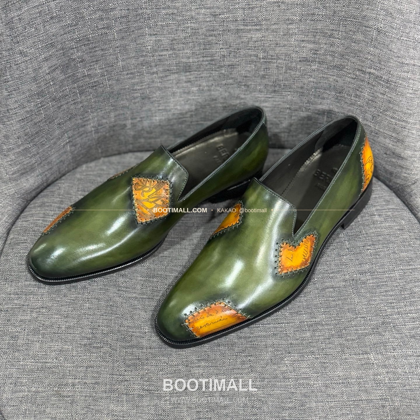 벨루티 송아지가죽 수공염색 굿이어 남성 정장화 Berluti Calfskin Hand Patina Goodyear Men's Dress Shoes 3