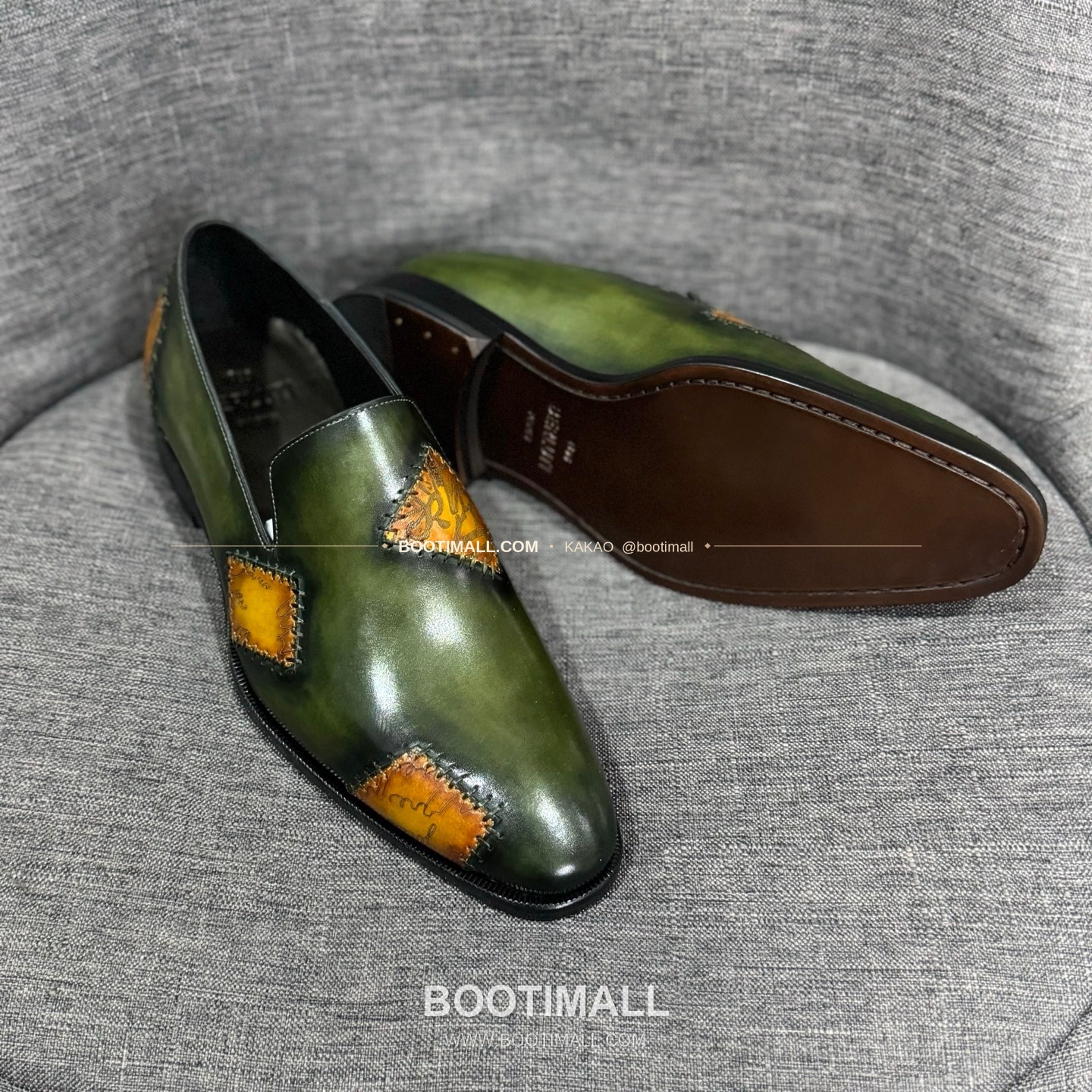 벨루티 송아지가죽 수공염색 굿이어 남성 정장화 Berluti Calfskin Hand Patina Goodyear Men's Dress Shoes 5