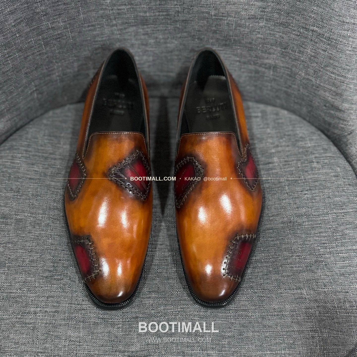 벨루티 송아지가죽 수공염색 굿이어 남성 정장화 Berluti Calfskin Hand Patina Goodyear Men's Dress Shoes 2