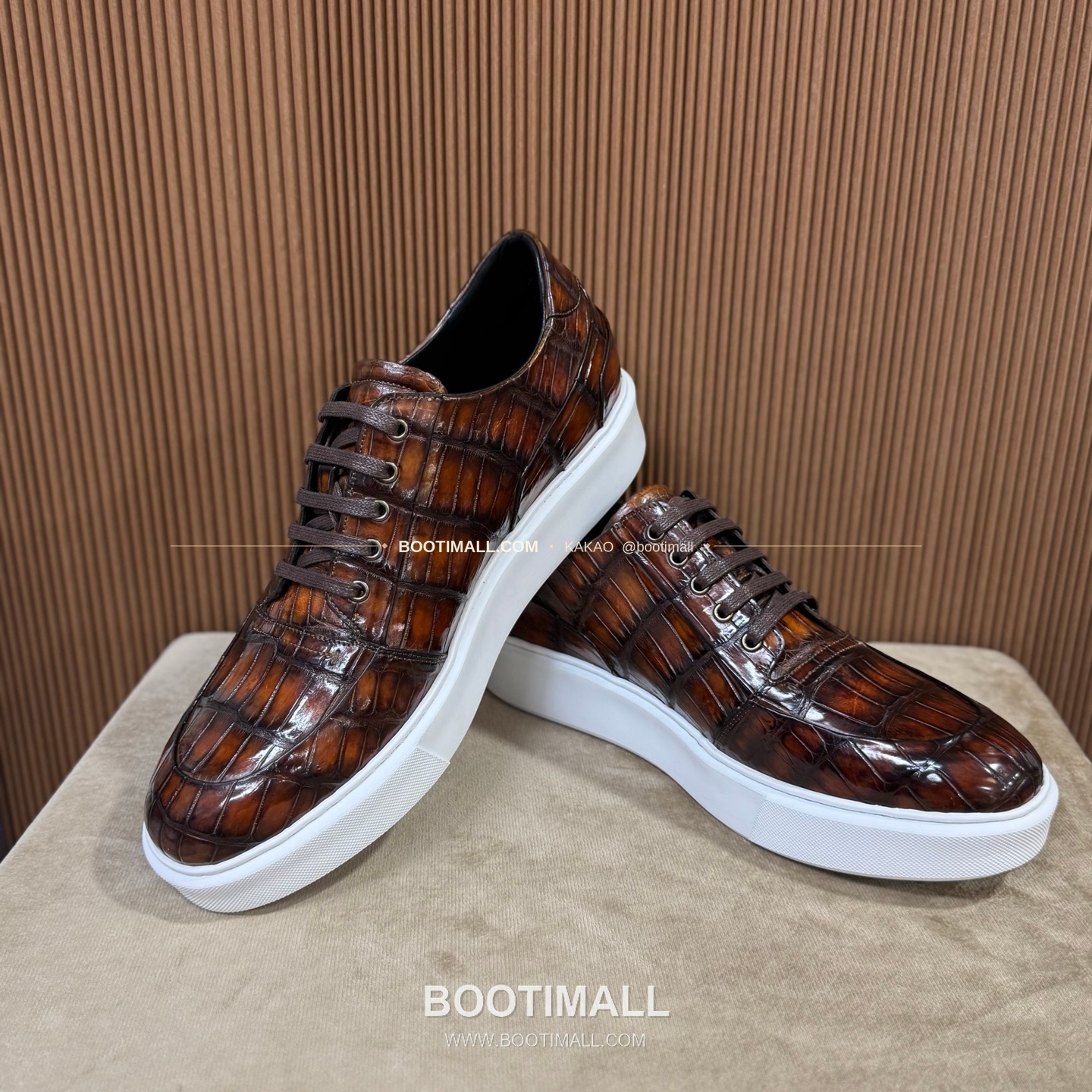 벨루티 스웨이드 악어가죽 수공 로퍼 남성 정장화 Berluti Suede Crocodile Leather Handmade Loafers 6