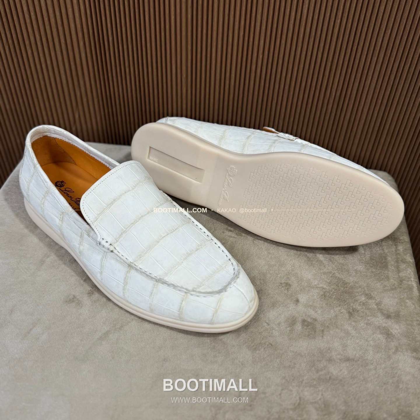벨루티 악어가죽 스웨이드 수공 로퍼 남성 정장화 Berluti Crocodile Suede Handmade Loafers 5