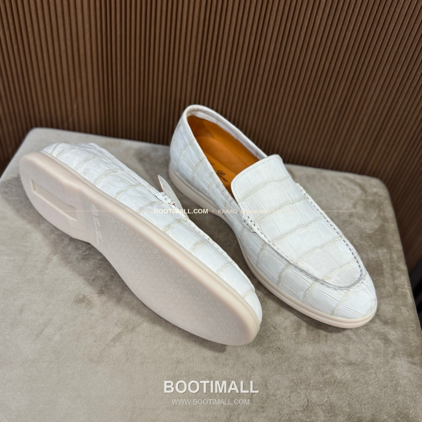 벨루티 악어가죽 스웨이드 수공 로퍼 남성 정장화 Berluti Crocodile Suede Handmade Loafers 6