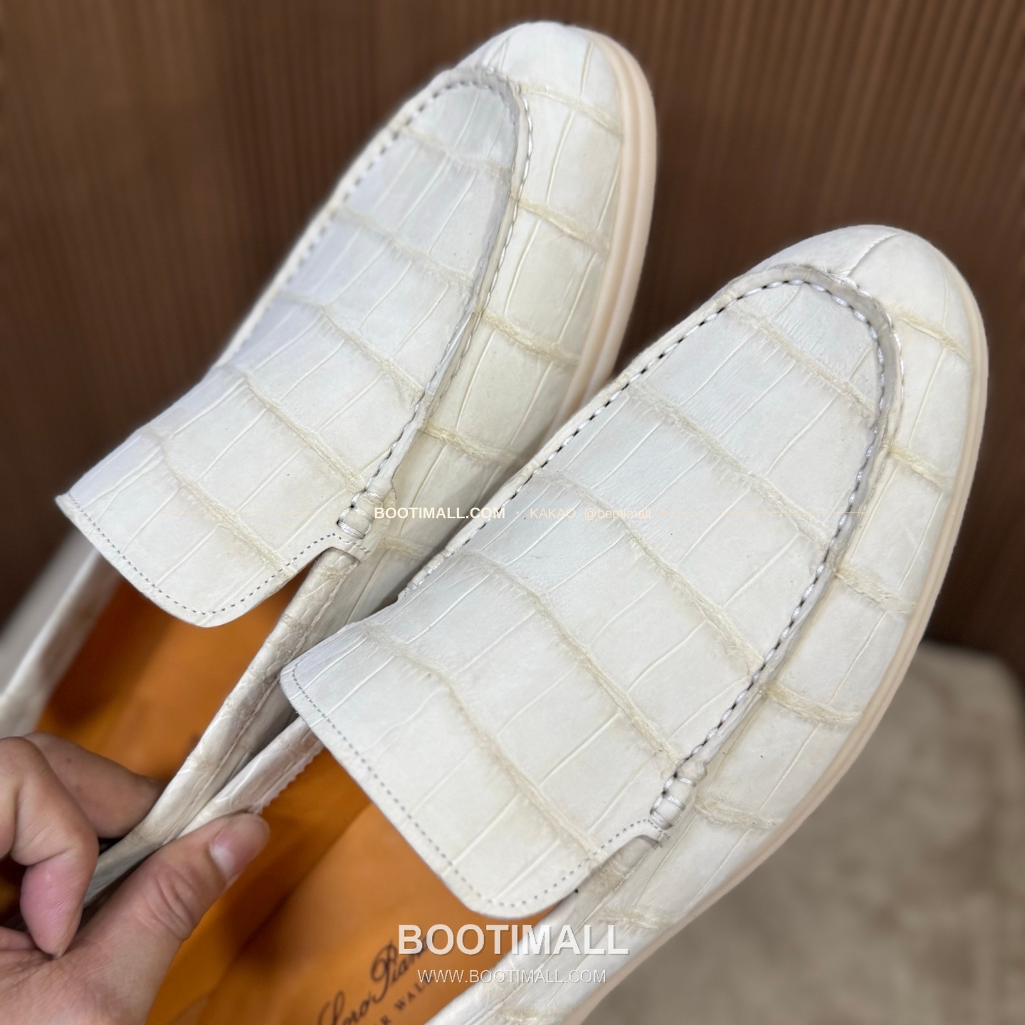 벨루티 악어가죽 스웨이드 수공 로퍼 남성 정장화 Berluti Crocodile Suede Handmade Loafers 8