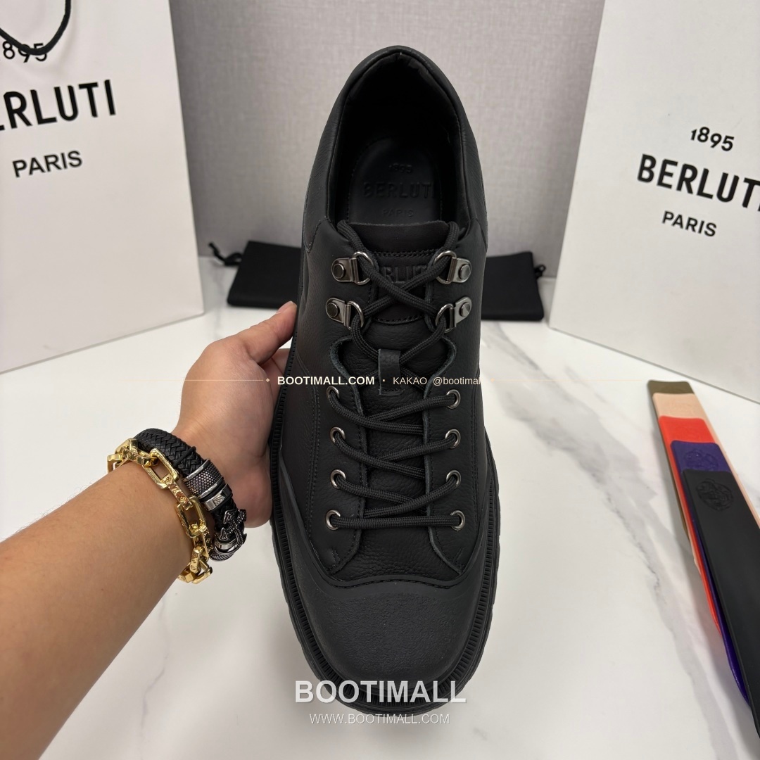 벨루티 베네치아 가죽 브루니코 볼드솔 더비 슈즈 Berluti Venezia Leather Brunico Chunky Sole Derby Shoes 5