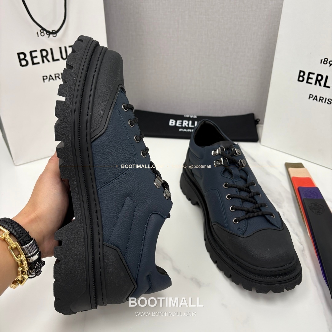 벨루티 베네치아 가죽 브루니코 볼드솔 더비 슈즈 Berluti Venezia Leather Brunico Chunky Sole Derby Shoes 6