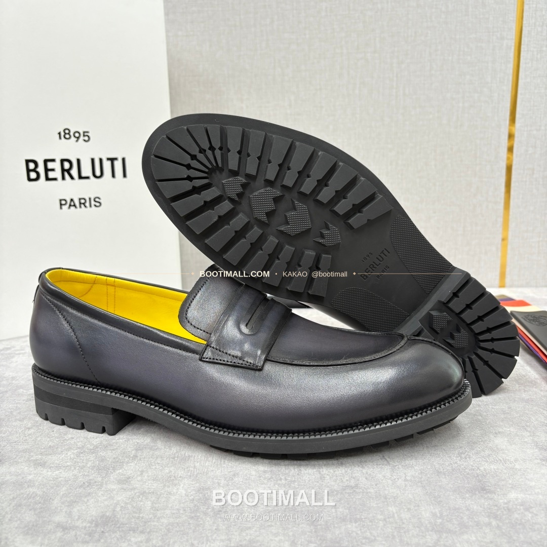 벨루티 송아지가죽 수공염색 뉴 오슬로 로퍼 Berluti Calfskin Hand Patina New Oslo Loafers 5