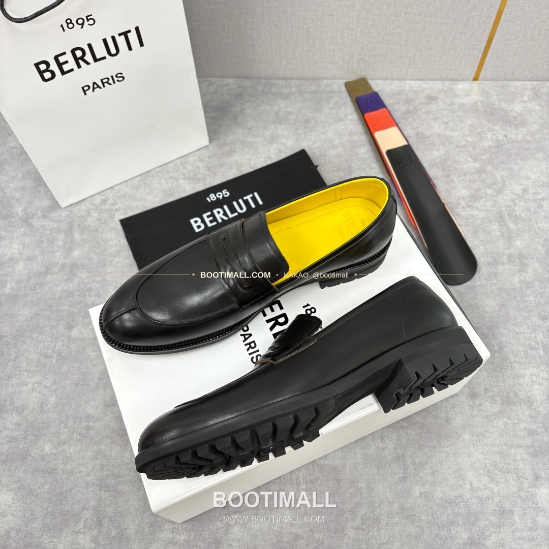 벨루티 송아지가죽 수공염색 뉴 오슬로 로퍼 Berluti Calfskin Hand Patina New Oslo Loafers 2