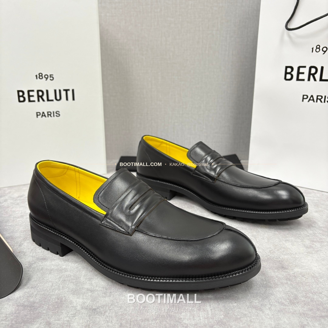 벨루티 송아지가죽 수공염색 뉴 오슬로 로퍼 Berluti Calfskin Hand Patina New Oslo Loafers 3