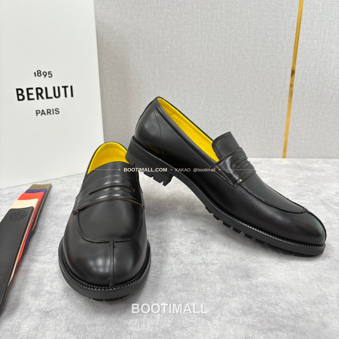 벨루티 송아지가죽 수공염색 뉴 오슬로 로퍼 Berluti Calfskin Hand Patina New Oslo Loafers 4