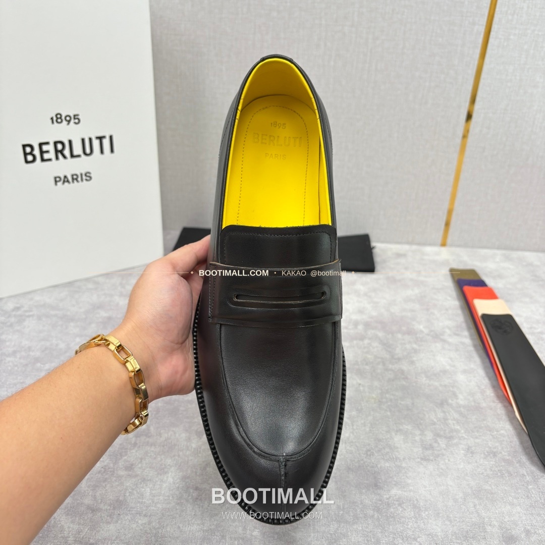 벨루티 송아지가죽 수공염색 뉴 오슬로 로퍼 Berluti Calfskin Hand Patina New Oslo Loafers 7