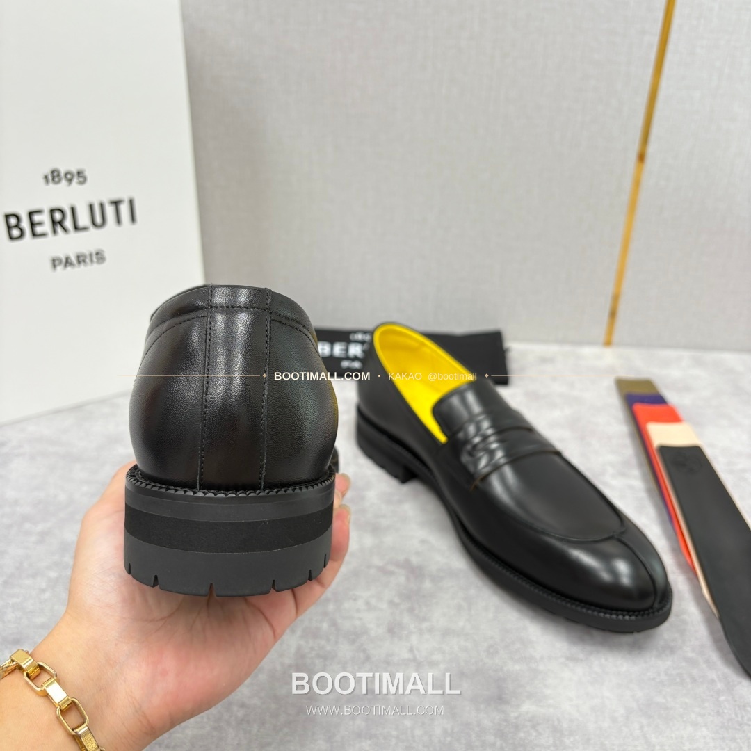 벨루티 송아지가죽 수공염색 뉴 오슬로 로퍼 Berluti Calfskin Hand Patina New Oslo Loafers 9