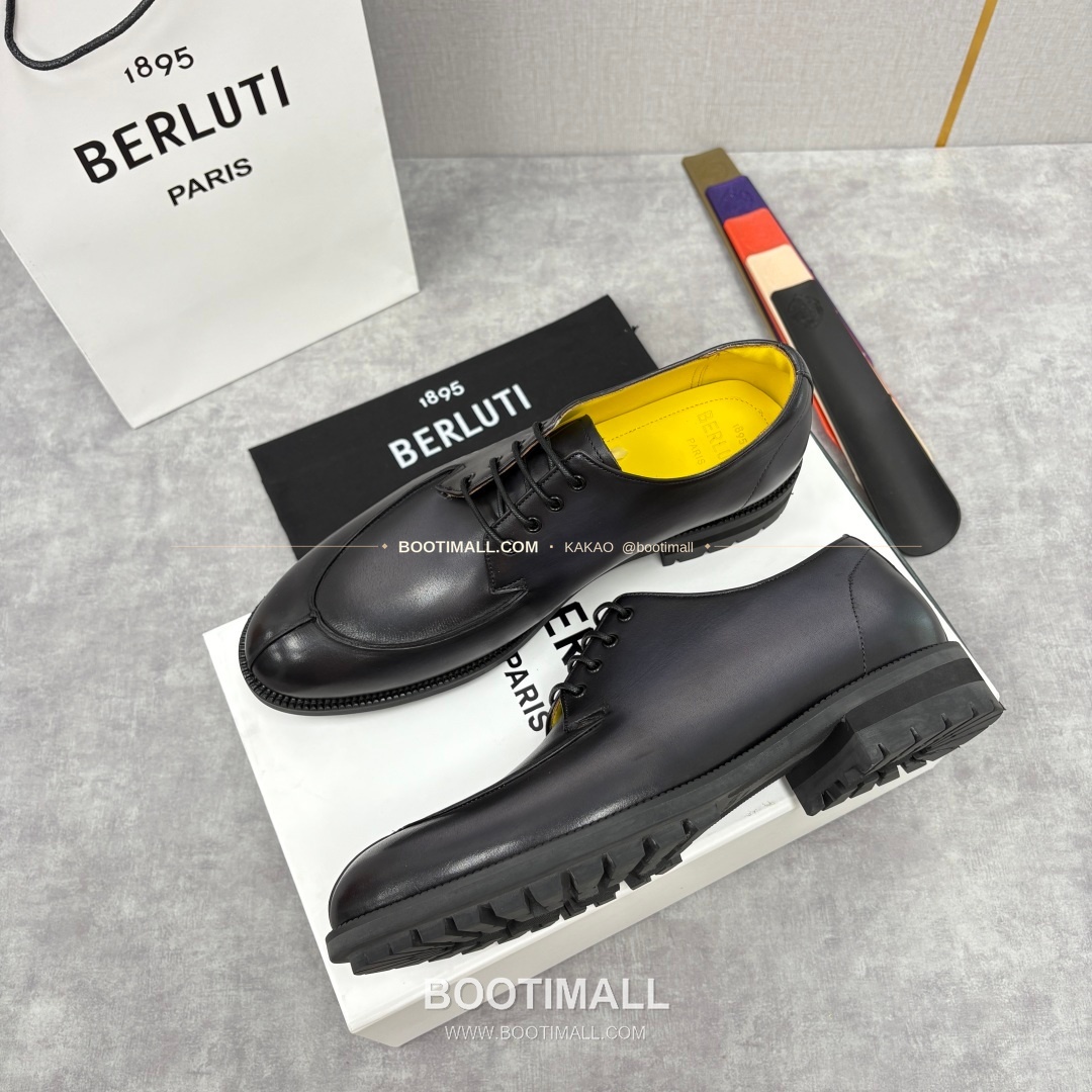 벨루티 송아지가죽 수공염색 뉴 오슬로 더비 슈즈 Berluti Calfskin Hand Patina New Oslo Derby Shoes 2
