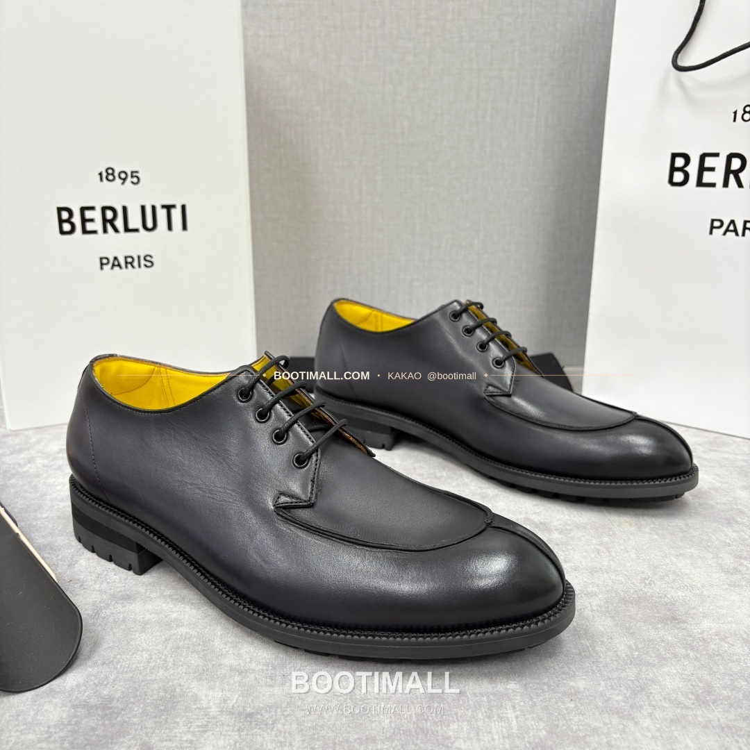 벨루티 송아지가죽 수공염색 뉴 오슬로 더비 슈즈 Berluti Calfskin Hand Patina New Oslo Derby Shoes 3