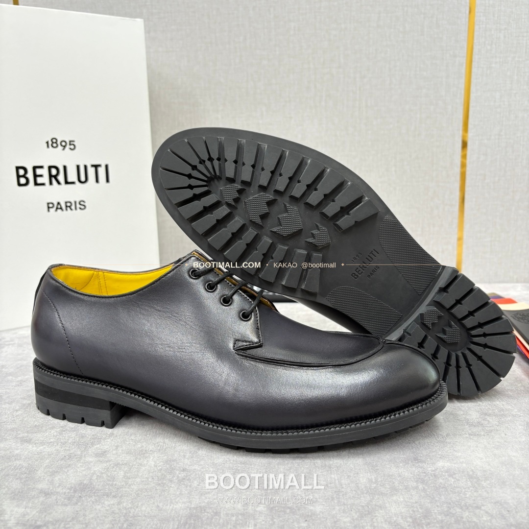 벨루티 송아지가죽 수공염색 뉴 오슬로 더비 슈즈 Berluti Calfskin Hand Patina New Oslo Derby Shoes 5