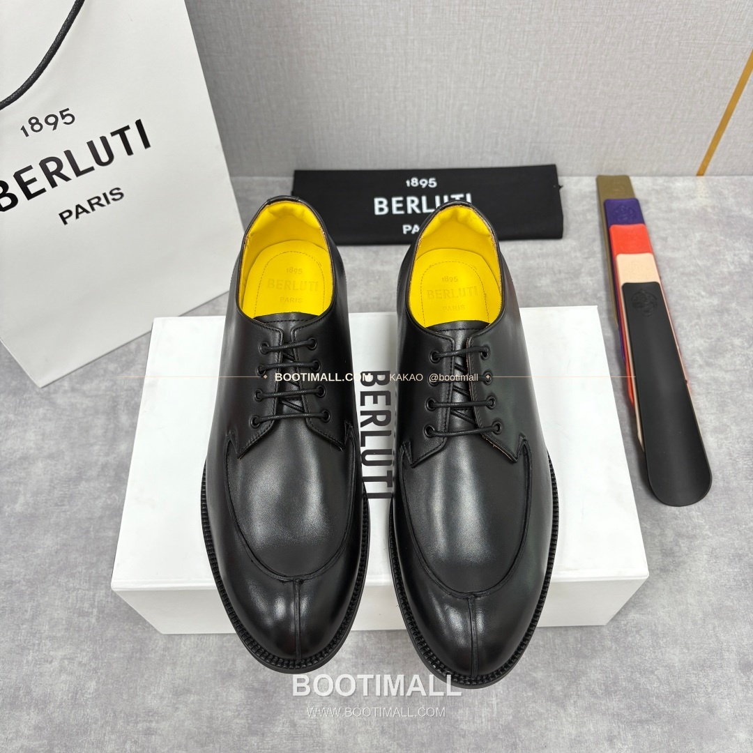 벨루티 송아지가죽 수공염색 뉴 오슬로 더비 슈즈 Berluti Calfskin Hand Patina New Oslo Derby Shoes 1