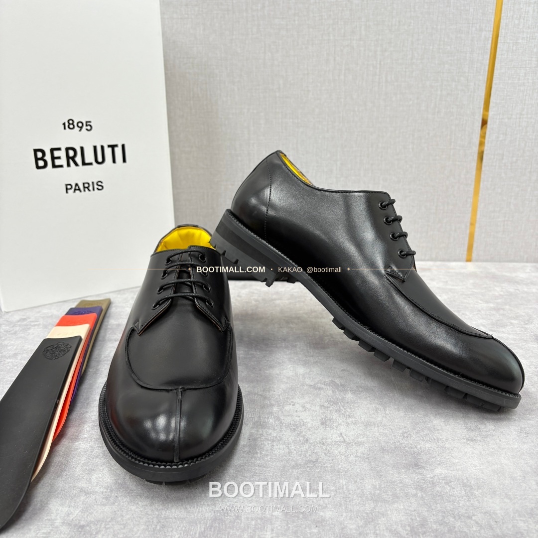 벨루티 송아지가죽 수공염색 뉴 오슬로 더비 슈즈 Berluti Calfskin Hand Patina New Oslo Derby Shoes 4