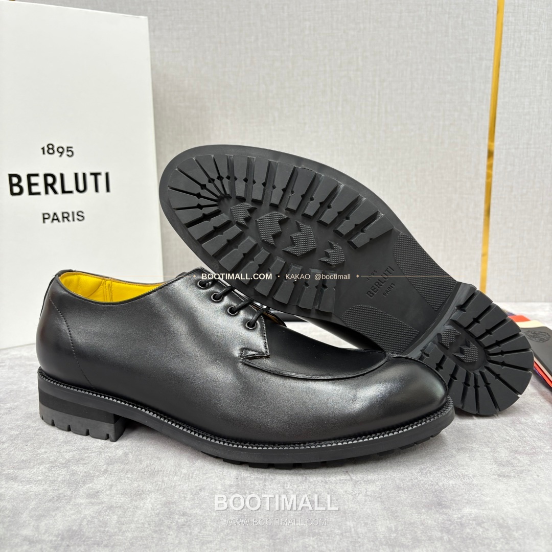 벨루티 송아지가죽 수공염색 뉴 오슬로 더비 슈즈 Berluti Calfskin Hand Patina New Oslo Derby Shoes 5