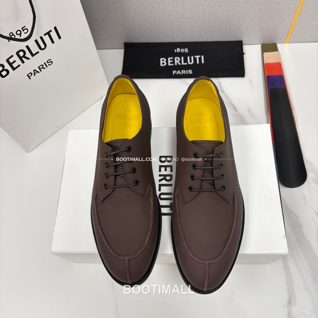 벨루티 리치그레인 송아지가죽 수공염색 뉴 오슬로 로퍼 Berluti Grained Calfskin Hand Patina New Oslo Loafers 1