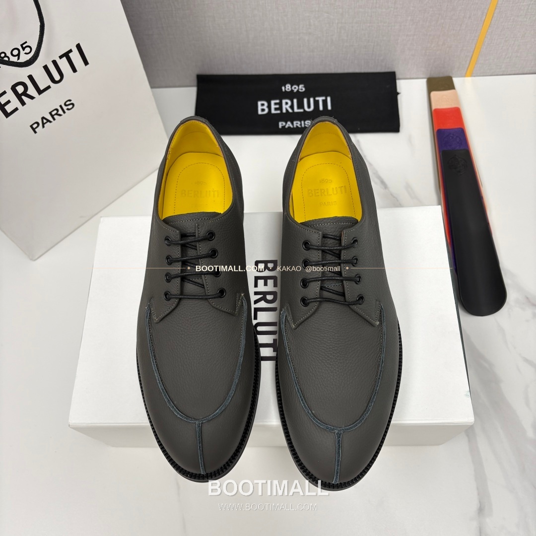 벨루티 리치그레인 송아지가죽 수공염색 뉴 오슬로 로퍼 Berluti Grained Calfskin Hand Patina New Oslo Loafers 1