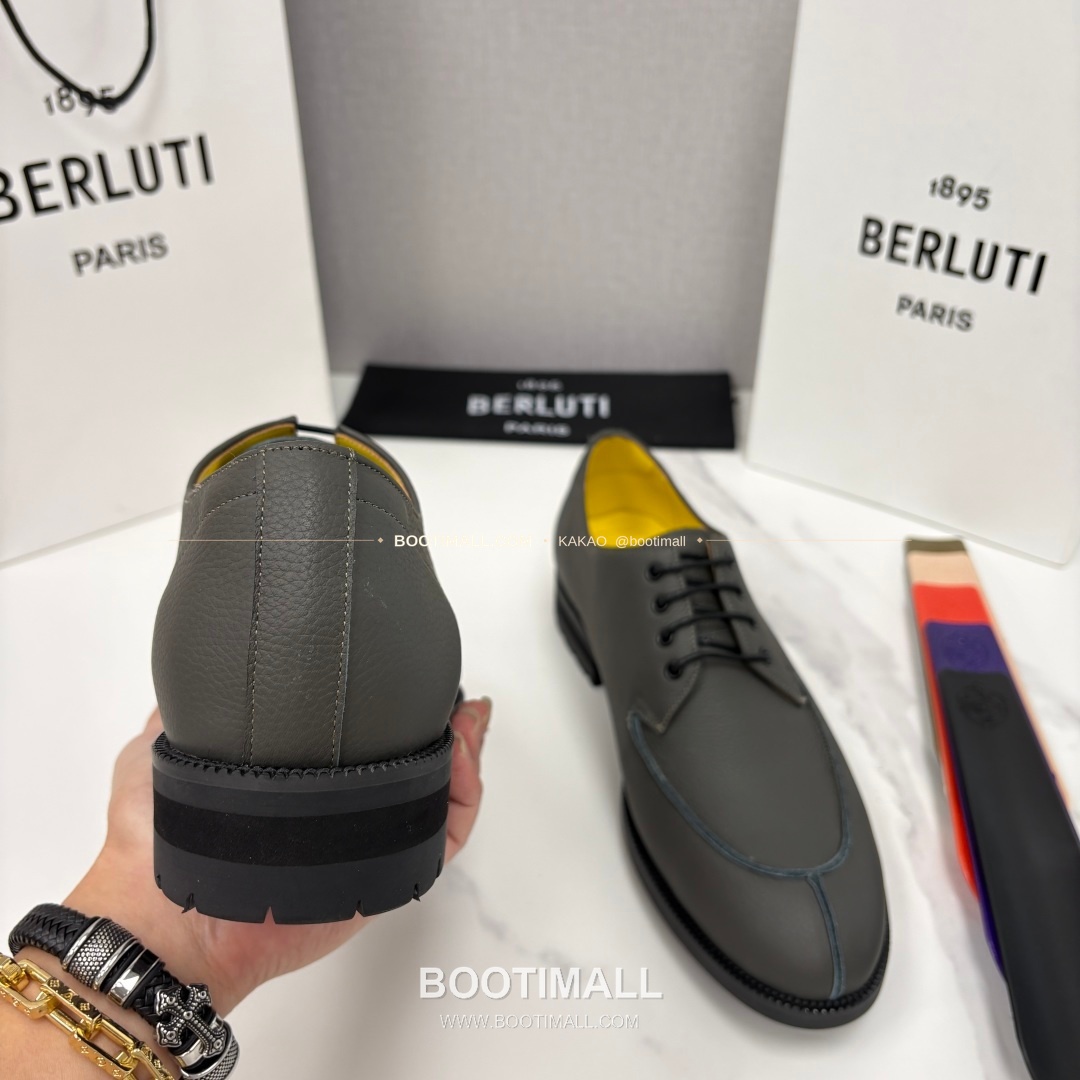 벨루티 리치그레인 송아지가죽 수공염색 뉴 오슬로 로퍼 Berluti Grained Calfskin Hand Patina New Oslo Loafers 8